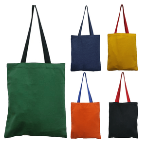 Venta al por mayor de bolsas ecológicas personalizadas impresas de lona de algodón con cremallera asa de sellado embalaje joyería logotipo en blanco personalización - Product Image 2