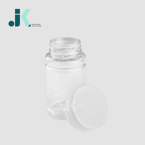 BOTELLA DE PET ÁMBAR TRANSPARENTE DE 100 ML CON TAPA CR - ENVASE DE PLÁSTICO DE FABRICANTE VIETNAMITA - M0272 - Product Image 1