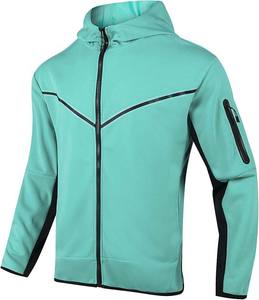 Conjuntos de ropa deportiva más vendidos, venta al por mayor, chándal para hombre, chaquetas con cremallera y chándal para correr, 100% algodón - Product Image 4