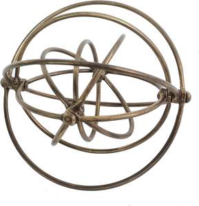 Escultura de metal antiguo Arte contemporáneo hecho a mano para el hogar Oficina o exhibición de decoración de jardín - Product Image 5