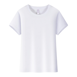 Camiseta Lisa personalizada con impresión a granel de fábrica, camiseta unisex con logotipo impreso, buena publicidad - Product Image 1