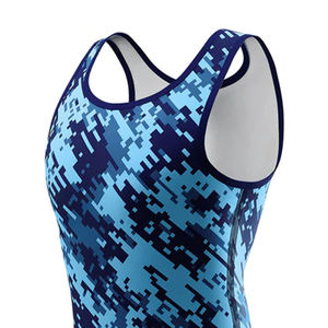 Vente chaude femmes coton Satin Singlet avec impression de Logo personnalisé numérique nouveau Design femmes Gear Singlet - Product Image 4