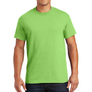 T-shirt Homme Grande Taille en Coton Lourd Tricoté Respirant Anti-boulochage Séchage Rapide Écologique Qualité Supérieure OEM - Product Image 5