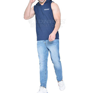 2025 sudaderas con capucha sin mangas para hombres, sin mangas Fitness informales para sudaderas con capucha, culturismo, sudaderas con capucha sin mangas para hombres 2025 - Product Image 3