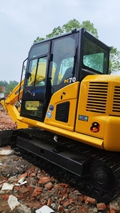Miniexcavadora Komatsu usada en buenas condiciones, excavadoras de orugas PC 70 60 55 56 90 en China para la venta - Product Image 4