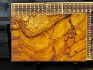 Piastrelle in Onice Naturale Lucidato con Venature Incrociate, Lastre Traslucide in Marmo, Piastrelle e Pannelli in Onice Spider Jade per Pavimenti e Pareti - Product Image 5