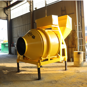 Prix de gros Bétonnières à pompe 350L 400L 500L 4 roues Diesel Bétonnière à ciment Pompe de transport de béton et de mortier - Product Image 1