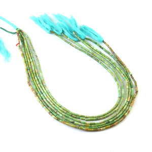 Natural <b>Turquoise</b> Pipe Smooth <b>Beads</b> 4x8mm, <b>Turquoise</b> Pipe Shape Gemstone <b>Beads</b>, Natural <b>Turquoise</b> <b>Beads</b>, 16 Inch Strand, Jewelry - Product Image 1