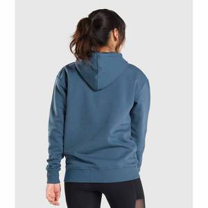 Sudadera con Capucha para Mujer, Estilo Casual, Lavada, Gruesa, Holgada, Bordada, Transpirable, con Logotipo Estampado en la Parte Delantera, para Invierno 2025 - Product Image 2