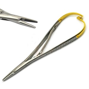 Porte-aiguilles manuel Mathieu, acier inoxydable chirurgical, instrument médical de précision, réutilisable, haute qualité, hôpital - Product Image 3