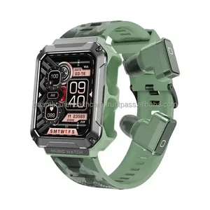 Unisex F18 T93 <b>Smartwatch</b> 1.96 Inch Large Display 4G Heart Rate Monitor Sleep Tracker IOS Compatibility IP67 Answering Calls - Product Image 2