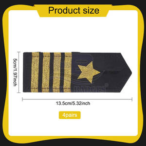 2025 fabrication professionnelle HAMZA BADGES épaulette tissu Durable écologique léger OEM équipement de défense personnelle - Product Image 3