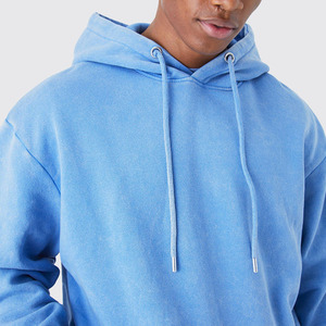 Survêtement surdimensionné à capuche pour homme 100% coton tricoté en molleton imprimé Stone Wash Winter Sweatsuit avec fonction anti-rétrécissement grande taille - Product Image 3