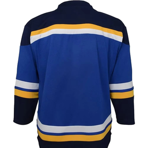 Jersey de hockey sobre hielo con logotipo personalizado transpirable de alta calidad al por mayor OEM equipo uniforme de hockey sobre hielo gran oferta para adultos - Product Image 2