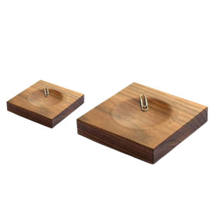 Vente chaude 2024 articles de cadeaux d'entreprise de bureau meilleure qualité presse-papiers en bois disponible au prix de gros - Product Image 5