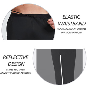 Pantalones rectos de cintura media para hombre, pantalones deportivos para gimnasio con bolsillos laterales, pantalones Cargo informales de algodón teñidos lisos - Product Image 2