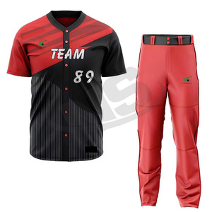 Uniforme de baseball le plus vendu vêtements de sport confortables nouveau design tenue de baseball à séchage rapide pour hommes fabriquée à Sialkot Pakistan - Product Image 1