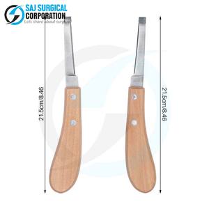 Cuchillo para pezuñas de alta resistencia, hoja extrafuerte de acero al carbono para pezuñas gruesas en animales grandes como vacas - Product Image 6