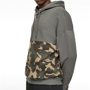 Sweat à capuche pour homme avec logo personnalisé |   Sweat-shirt en polaire |   Vêtements d'hiver 100% coton pour le streetwear |   Vente en gros OEM durable et écologique - Product Image 1