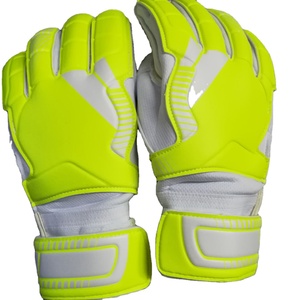 Professional Football Goalkeeper Gloves Men Breathable Spandex/Cotton Palm Finger Save Protection Hook Loop Closure <b>Dropshipping</b> - Product Image 3