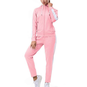 OEM último diseño personalizado señoras Jogging conjunto de 2 piezas impreso chándal de invierno de talla grande impreso invierno de talla grande peso pesado - Product Image 2