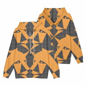 Pull à capuche unisexe imprimé personnalisé à prix d'usine Sweat-shirt tricoté Pull court pour femme pour la conception de sublimation d'automne - Product Image 6