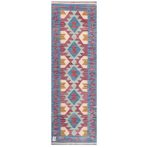 พรมกิลิม ไมมาณา อัฟกานิสถาน ขนาด 200 x 65 ซม. พรมปูพื้นและชุดพรม - Product Image 1