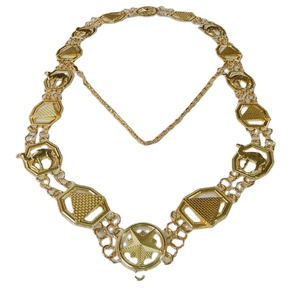 Custom Made Vintage Rectangle Masonic <b>Pin</b> Badge with Safety <b>Pin</b> Gold Plated Brass Wholesale New Design Premium Item - Product Image 1