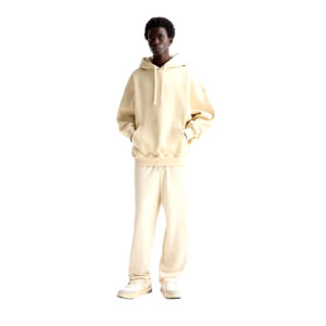 Custom Heavyweight 100% Cotton Sweat Suits for Puff Print Jogger Suits Unisex Flare Tracksuit for <b>Men</b> Breathable Features - Product Image 1