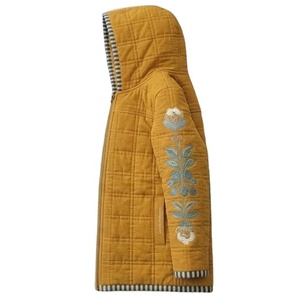 ผู้ผลิตเสื้อฮู้ดดี้แบบสั่งทำพิเศษ หนานุ่ม ทนทาน ตัดเย็บแบบวินเทจ ปักลายปะติด  ซักย้อมสีแบบแอซิดวอช  ซิปยาวเต็มตัว สำหรับผู้ชาย - Product Image 2