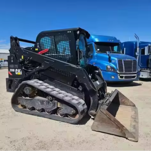 Usado para Cat 246D Skid Steer Front Loader Tractor Mini Wheel Loader con motor central y componentes del motor - Product Image 1