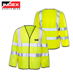 Chaqueta de seguridad personalizada de 2L capas impermeable de alta calidad, ropa de trabajo de construcción de seguridad, chaqueta reflectante para trabajo exterior - Product Image 6