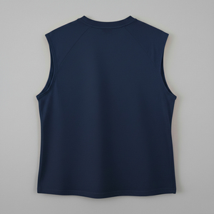 Débardeur personnalisé sans manches de qualité pour hommes, débardeur en coton vierge, vêtements de sport, t-shirt, gilet pour hommes - Product Image 2