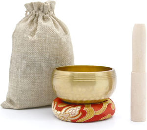 Bols chantants en métal poli faits à la main, instrument de méditation, yoga, guérison sonore, croissance spirituelle, résonance durable, himalayen - Product Image 1