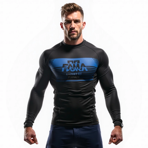 Obtenga un ajuste duradero Sublimated Rash Guards Venta al por mayor MMA Gear para deportes de combate Gimnasio Entrenamiento y rendimiento atlético - Product Image 2