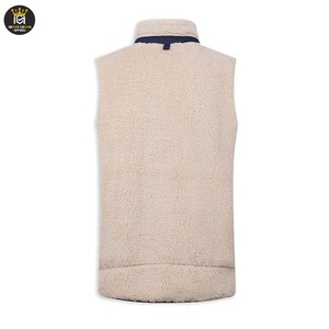 เสื้อกั๊กขนแกะขั้วโลกแบบคลาสสิกมีซิปด้านหน้าให้ความอบอุ่นระบายอากาศได้ให้ความอบอุ่นสำหรับฤดูใบไม้ร่วงและฤดูหนาว - Product Image 6