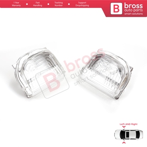 BSP1245 espejo retrovisor de puerta lateral blanco claro indicador lámpara lente izquierda derecha para Sprinter MK3 907 910 2018-On 9109064700 9109064600 - Product Image 3