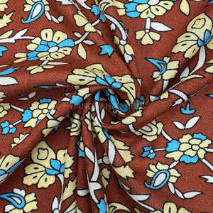 Tela tejida de viscosa 100% de rayón hilado con estampado africano Baati 36 "/44"/58 "90gsm 95gsm 100gsm 110gsm 120gsm - Product Image 2