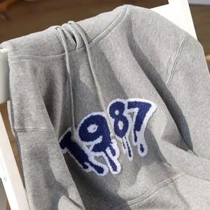 Hombres de alta calidad Agregar logotipo Ropa Impresión Bordado Peso pesado Algodón suave Liso Pullover Sudaderas con capucha Sudaderas - Product Image 3