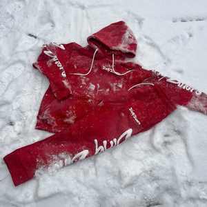 Survêtement Vintage Délavé Surdimensionné 100% Coton 65% Polyester (Polaire) 35% à 320 GSM OEM Personnalisé Homme de Haute Qualité 360 pour Hommes - Product Image 3