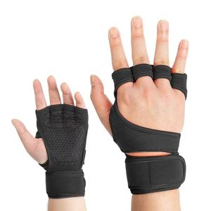 Vente flash - Gants de musculation en silicone personnalisés pour le sport, la gym et la remise en forme, avec support de poignet long pour hommes et femmes - Product Image 4