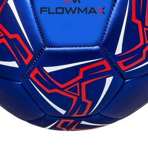 Flowmax Football for Youth Training Shiny TPU Material Navy Blue Color Machine Stitches Grass <b>Matches</b> Professional Football - Product Image 2