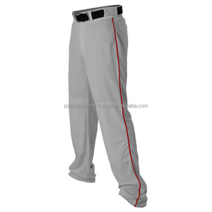 Wholesale Custom Design Baseball Pants Plain Blank Sublimation Kids <b>Men</b> <b>Pullover</b> Embroidery Polyester Baseball Pants - Product Image 6