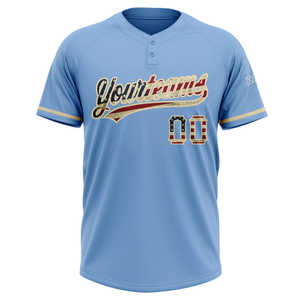 Maillot de sport uni en polyester 100% personnalisé uniforme de baseball pour adultes avec impression par sublimation polyester durable - Product Image 2