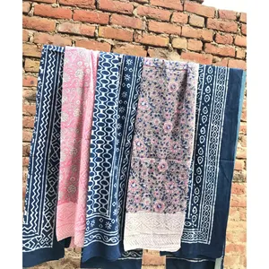 Lot de 5 foulards imprimés à la main pour couvrir les maillots de bain - Product Image 4