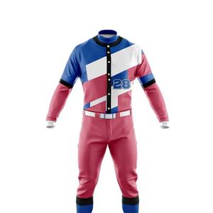Uniforme de béisbol personalizado de alta calidad, venta al por mayor, mejor precio, nuevo diseño de ropa deportiva con impresión por sublimación, ropa deportiva al por mayor - Product Image 6