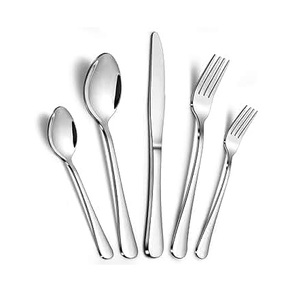 Couverts en acier inoxydable 18/10 épaissi lourd cadeau de mariage ensemble de couverts en acier inoxydable 304 de haute qualité - Product Image 2