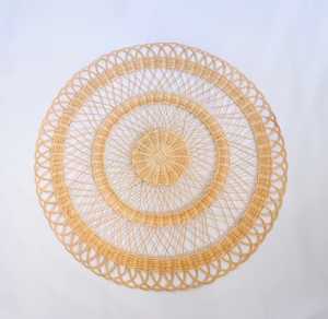 Juego de Manteles Individuales y Posavasos de Ratán Ecológico, Minimalista y Moderno, Artesanía Natural, Tamaño Personalizado, Decoración del Hogar, Venta al Por Mayor FBA en Caja - Product Image 5