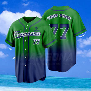 Maillot de baseball de qualité supérieure en gros, personnalisez votre propre design de maillot de baseball à bas prix - Product Image 5