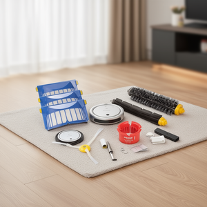 Kit d'accessoires pour robot aspirateur Roomba série 600 R600 820262 avec filtres et fonctions de collecte de poussière - Product Image 3